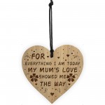 Thank You Gift For Mum Engraved Heart Novelty Mum Gifts