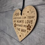 Thank You Gift For Mum Engraved Heart Novelty Mum Gifts