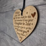 Funny Mothers Day Gift From Son Daughter In Law Engraved Heart N