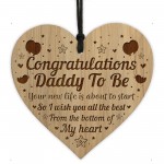 Congratulations Daddy To Be Gift Birthday Christmas Engraved