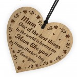 Thank You Gift For Mum Engraved Heart Mothers Day Gift From Son