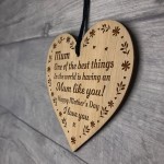 Thank You Gift For Mum Engraved Heart Mothers Day Gift From Son