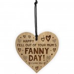 Funny Rude Mothers Day Gift Engraved Heart Mum Gift From Son