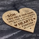 Son Gift Ideas Birthday Christmas Engraved Heart Son Gifts