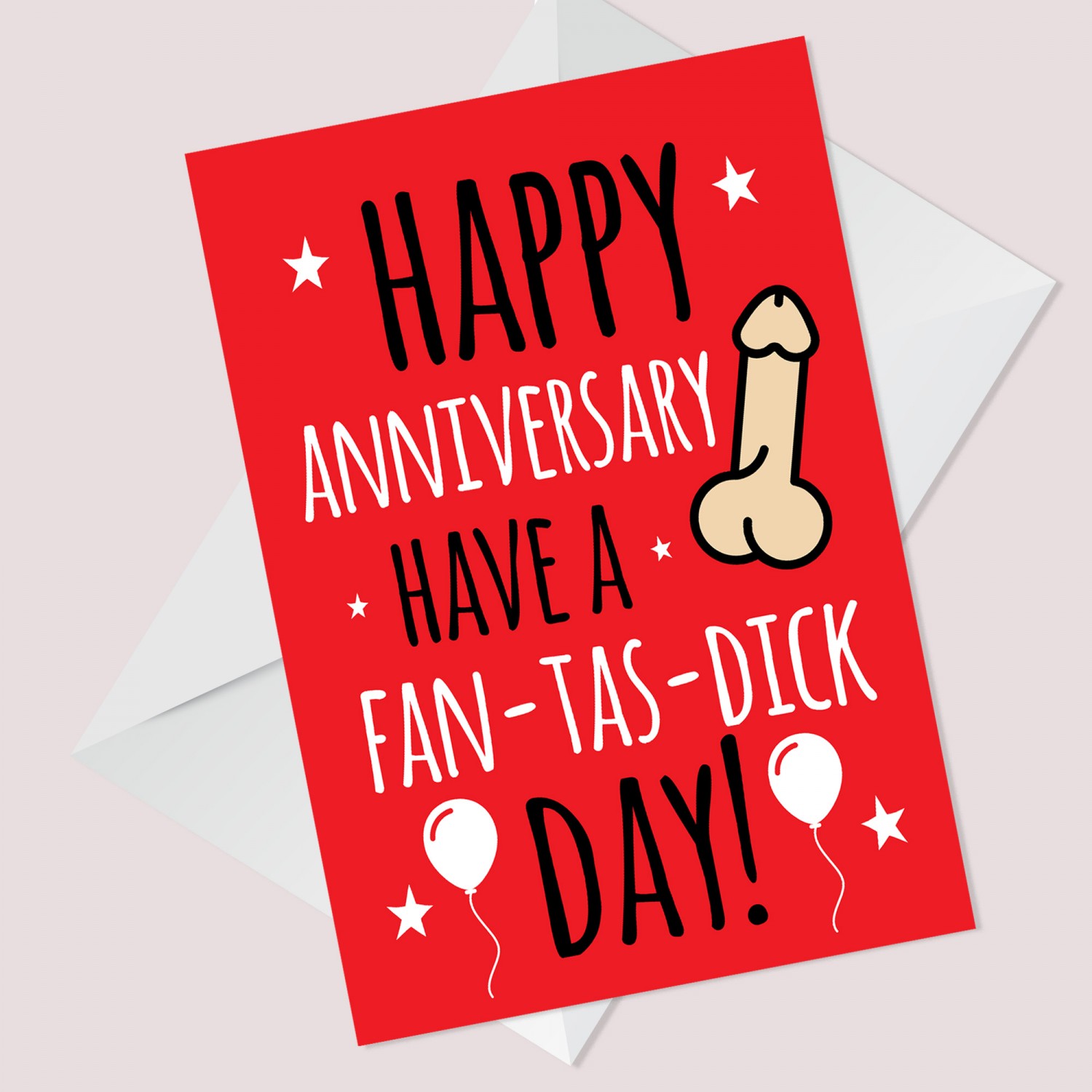 Funny Rude Anniversary Card For Him Her Boyfriend Girlfriend