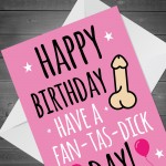 Funny Birthday Card For Women Rude Humour Birthday Cards