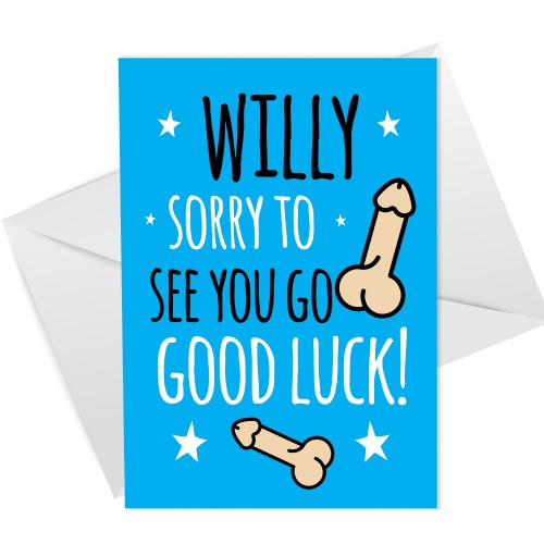 Funny Leaving Card For Colleague Cards For New Job Farewell Card