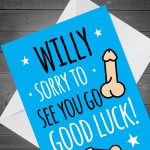 Funny Leaving Card For Colleague Cards For New Job Farewell Card