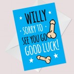 Funny Leaving Card For Colleague Cards For New Job Farewell Card