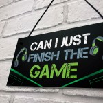 Gamer Gifts Funny Gaming Sign For Games Room Boys Bedroom