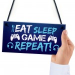 Gaming Bedroom Sign Gamer Accessories For Man Cave Gaming