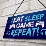 Gaming Bedroom Sign Gamer Accessories For Man Cave Gaming