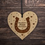 Personalised Horse Bauble Pony Engraved Ornament Horse Gift