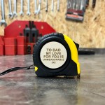 Engraved Tape Measure DIY Tools Christmas Birthday Dad Gift