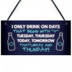 Funny Alcohol Home Bar Signs Man Cave Plaque Bar Accessories