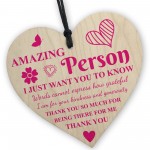 Amazing Person Plaque For Friend Volunteer Teachers Colleague