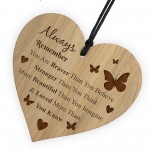 Braver Stronger Beautiful Wooden Plaque Friendship Gift