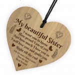 Sister Gifts BEST FRIEND Gift Engraved Heart Sister Gift Ideas