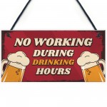 Funny Pack of 3 Retro Bar Signs For Home Bar Man Cave Beer