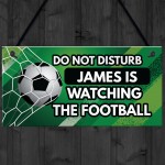 Dad Son Brother Gift Football Lover Gift Personalised Sign