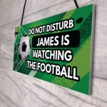 Dad Son Brother Gift Football Lover Gift Personalised Sign