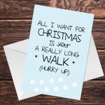 Funny Christmas Card From Dog Pet Christmas Cards Dog Mum Dad 