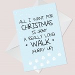 Funny Christmas Card From Dog Pet Christmas Cards Dog Mum Dad 