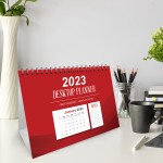 Desk Calendar 2023 Flip Over Month To View Monthly Desktop