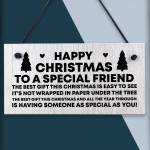 Christmas Gift For Special Friend Friendship Sign Gift