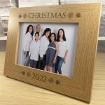 Photo Frame Christmas Decor Personalised Memory Christmas Gift