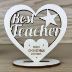 Teacher Christmas Gift Personalised Thank You Nursery School