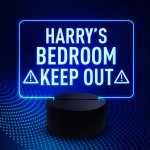 Neon Sign For Boys Bedroom Personalised Bedroom Sign Kids Gift