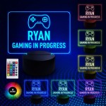 Gaming Sign Personalised Neon LED Sign Computer Game Man Cave