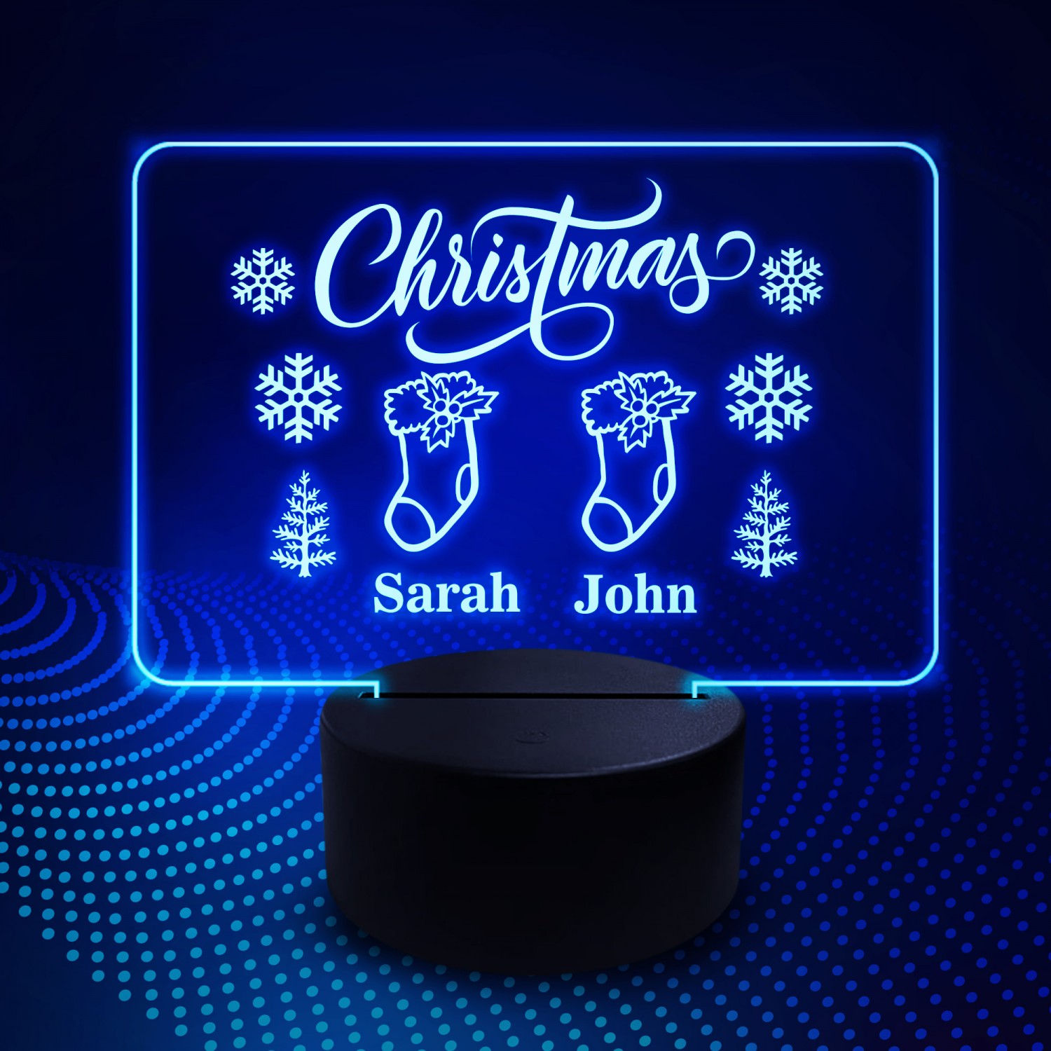 Personalised Our First 1st Christmas Together Neon Sign Xmas