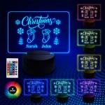 Personalised Our First 1st Christmas Together Neon Sign Xmas