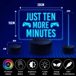 Funny Gaming Sign LED Sign Novelty Gamer Gifts Accessories