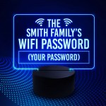 Personalised Wifi Password Neon LED Sign Home Internet Plaque