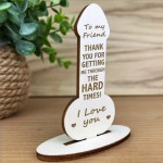 BEST FRIEND GIFT Thank You Gift Idea Engraved Funny Friendship