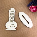 BEST FRIEND GIFT Thank You Gift Idea Engraved Funny Friendship