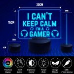 Funny Gaming Bedroom Sign Gamer Gift Gaming Accessories