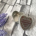 Personalised Sweet Tin Christmas Stocking Filler Gifts