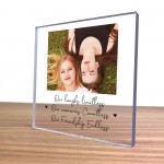 Best Friend Quote Personalised Photo Block Friendship Gift