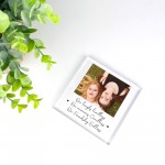 Best Friend Quote Personalised Photo Block Friendship Gift