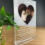 Wife Gift For Anniversary Valentines Birthday Personalised Photo