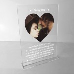 Wife Gift For Anniversary Valentines Birthday Personalised Photo