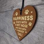 A Waggy Tail Dog Gift Dog Owner Wooden Plaque Dog Lover Sign