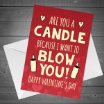 Valentine's Day Gift Card for Boyfriend Husband Funny Valentines