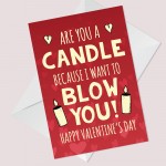 Valentine's Day Gift Card for Boyfriend Husband Funny Valentines