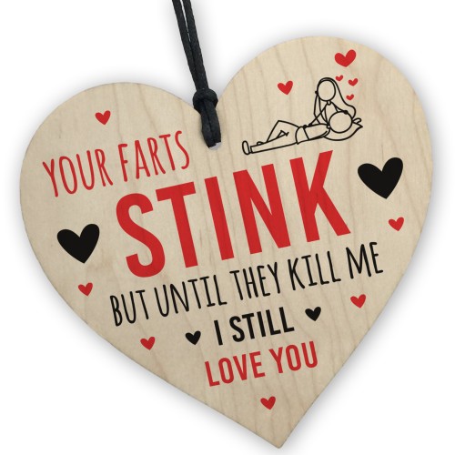 Valentines Gift Boyfriend Girlfriend Partner Your Farts Stink