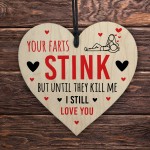 Valentines Gift Boyfriend Girlfriend Partner Your Farts Stink